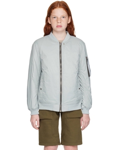 Детская синяя куртка-бомбер Porterville Flight Rick owens