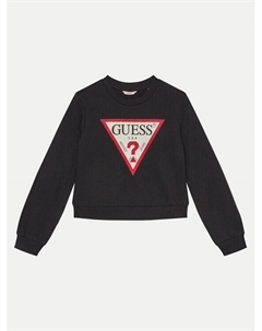 Толстовка обычного кроя, черный Guess