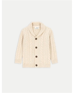 Кардиган стандартного кроя, бежевый Coccodrillo