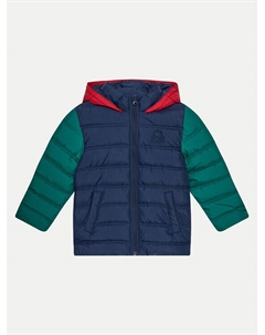 Пуховик стандартного кроя, мультиколор United colors of benetton