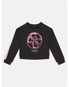 Толстовка обычного кроя, черный Guess