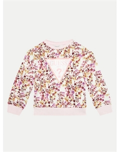 Толстовка обычного кроя, розовый Guess