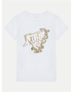 Футболка стандартного кроя, белый Guess