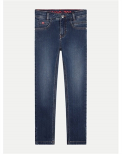 Джинсы узкого кроя, синий Hugo