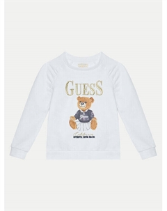 Толстовка обычного кроя, белый Guess