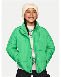 Пуховик стандартного кроя, зеленый Kids only