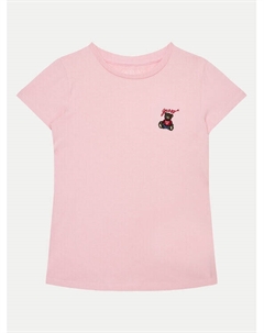 Футболка стандартного кроя, розовый Guess