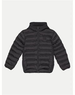 Пуховик стандартного кроя, черный United colors of benetton