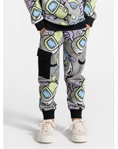 Спортивные брюки стандартного кроя, серый Coccodrillo