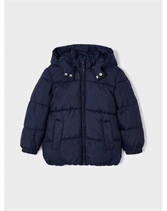 Пуховик стандартного кроя, синий Mayoral