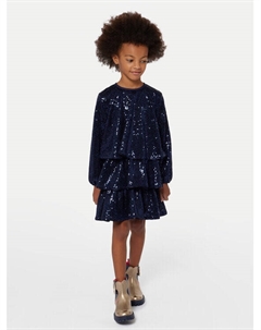 Платье на каждый день, стандартного кроя, синий Billieblush