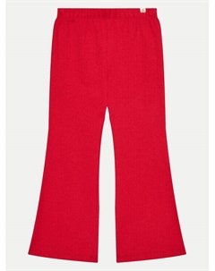 Леггинсы расклешенного кроя, красный Gap