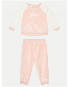 Спортивный костюм стандартного кроя, розовый Guess