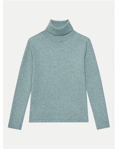 Свитер с высоким воротником обычного кроя, синий Mayoral