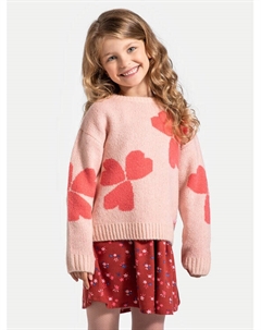 Свитер обычного кроя, розовый Coccodrillo