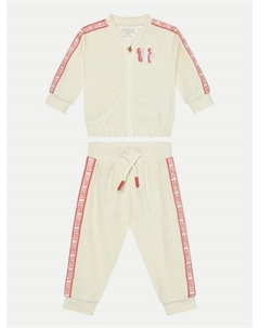 Спортивный костюм стандартного кроя, бежевый Guess