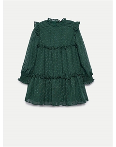 Платье на каждый день, стандартного кроя, зеленый Abel & lula