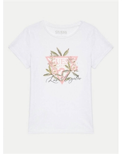 Футболка стандартного кроя, белый Guess