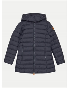 Пуховик стандартного кроя, синий Save the duck