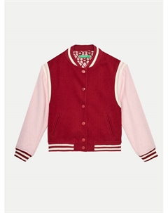 Бомбер стандартного кроя, красный United colors of benetton