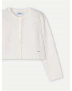 Кардиган стандартного кроя, экрю Mayoral