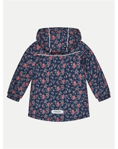 Пуховик стандартного кроя, синий Zigzag