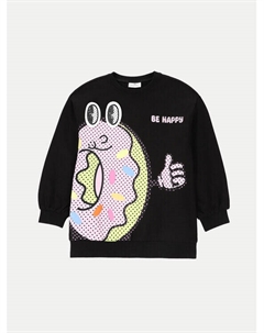 Толстовка обычного кроя, черный Coccodrillo