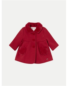 Зимнее пальто стандартного кроя, красный Mayoral
