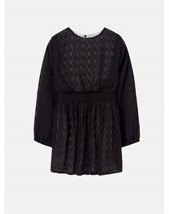 Элегантное платье обычного кроя, черный Mayoral