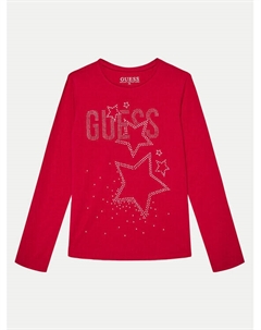 Блуза стандартного кроя, красный Guess