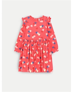 Платье на каждый день, стандартного кроя, розовый Coccodrillo