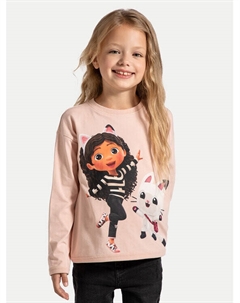 Блуза стандартного кроя, розовый Coccodrillo