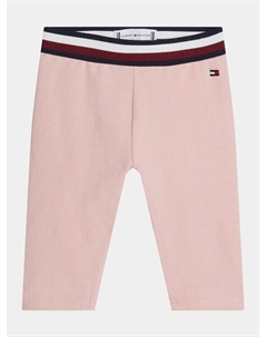 Леггинсы узкого кроя, розовый Tommy hilfiger