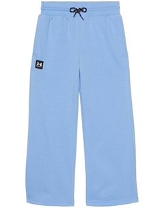 Брюки Kids Wide Leg Fleece Pants, цвет Horizon Blue Under armour