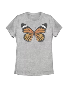 Футболка с большим портретом и бабочкой Monarch для юниоров Unbranded