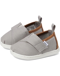 Лоферы Kids Tiny Alpargata Recycled Cotton, цвет Drizzle Grey Toms