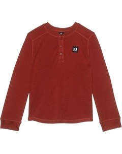 Лонгслив Kids Ua Thermal Henley Long Sleeve Tee, цвет Earthen Orange Under armour