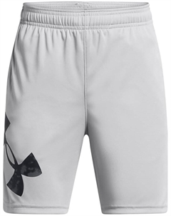 Шорты Kids Tech Big Logo Shorts, цвет Mod Gray/Black Under armour