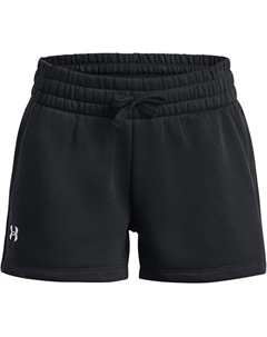 Шорты Kids Rival Fleece Shorts, черный/белый Under armour