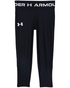 Брюки Kids Armour Ankle Crop, черный/белый Under armour