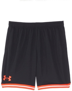 Шорты Kids Perimeter Basketball Shorts, цвет Black/Phoenix Fire Under armour