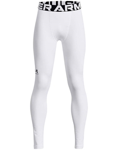 Брюки Kids ColdGear Armour Leggings, белый/черный Under armour