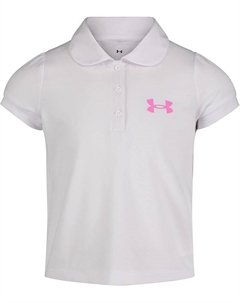 Поло Kids Solid Polo, белый Under armour