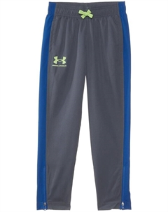 Брюки Kids Sportstyle Woven Pants, цвет Castlerock/Tech Blue/Morph Green Under armour