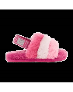 Кроссовки Fluff Yeah Slide Toddler Pink Multi, розовый Ugg