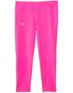 Брюки Kids Motion Solid Crop, цвет Rebel Pink/Pink Under armour