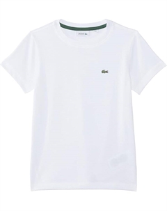 Толстовка Kids Short Sleeve Crew Neck Classic Cotton T-Shirt, белый Lacoste