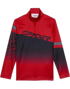 Топ Kids Incline 1/2 Zip Top, цвет Red Spyder