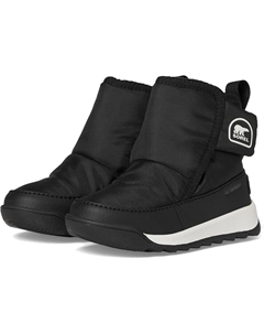 Ботинки Kids Childrens Whitney II Plus Bootie WP, цвет Black/Sea Salt Sorel