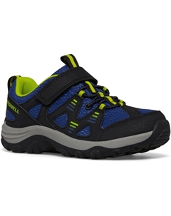 Кроссовки Kids Trail Chaser 2, цвет Black/Blue/Lime Merrell